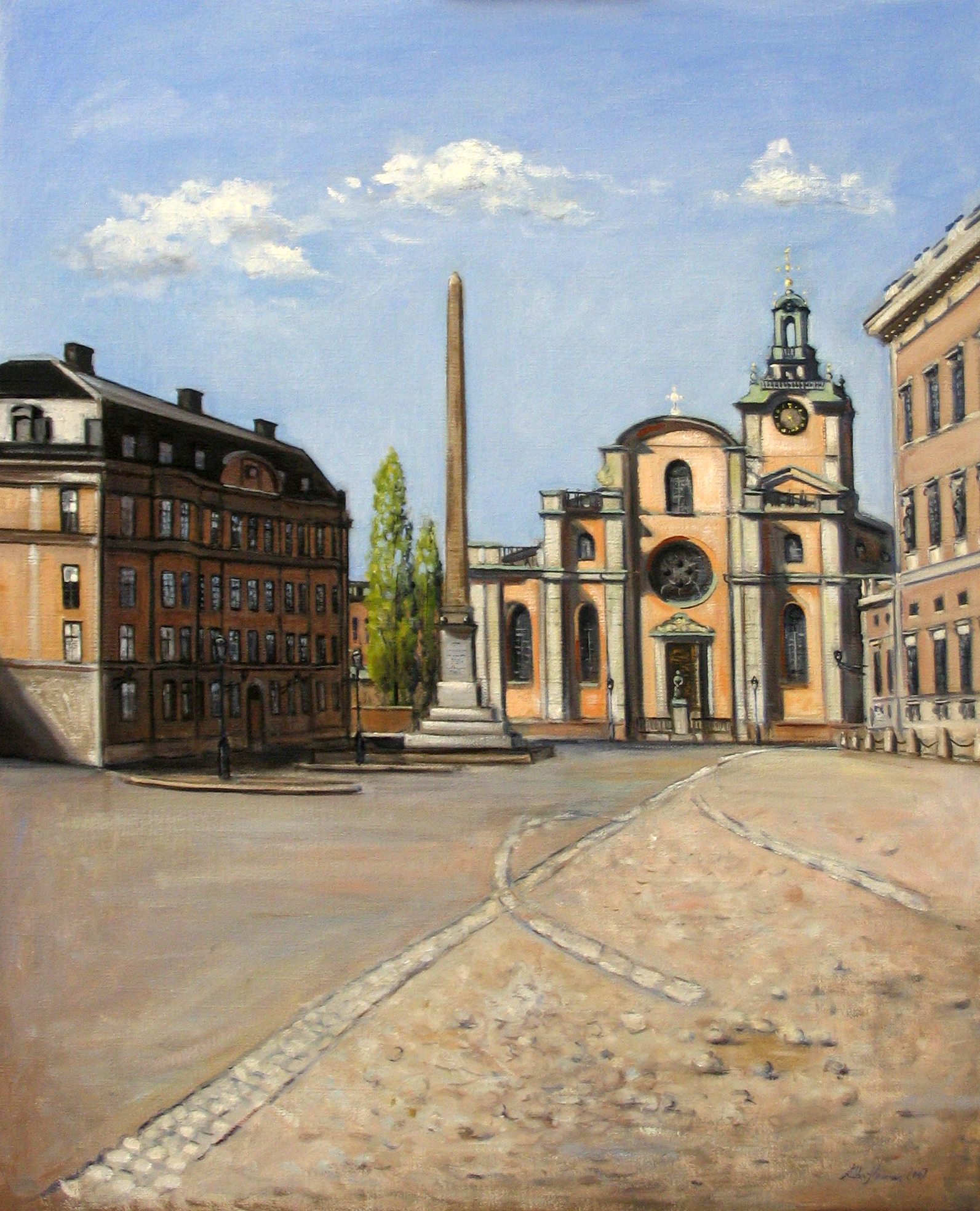 Ebba Heuman Slottsbacken, Stockholm